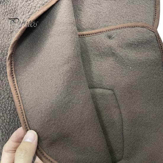 Зимняя женская многослойная жилетка, пальто, тонкая утепленная застежка на кнопки, V-образный вырез, тонкая плюшевая безрукавка, однотонная, сохраняющая тепло куртка для отдыха на открытом воздухе