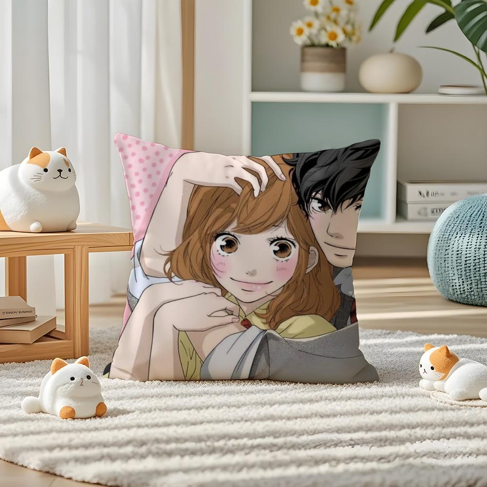 Чехол для подушки ao haru ride Шёлковый элегантный Комфорт Диван-кровать Невидимая молния