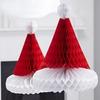 Honeycomb Ball Christmas Hat Christmas Tree Decoration Lantern Paper Flower Pendant