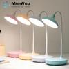 LED Desk Lamp Usb Powered Table Light Touch Dimming Portable Lamp 3 Color Stepless Dimmable Eye Protection Bedroom Bedside Lamp