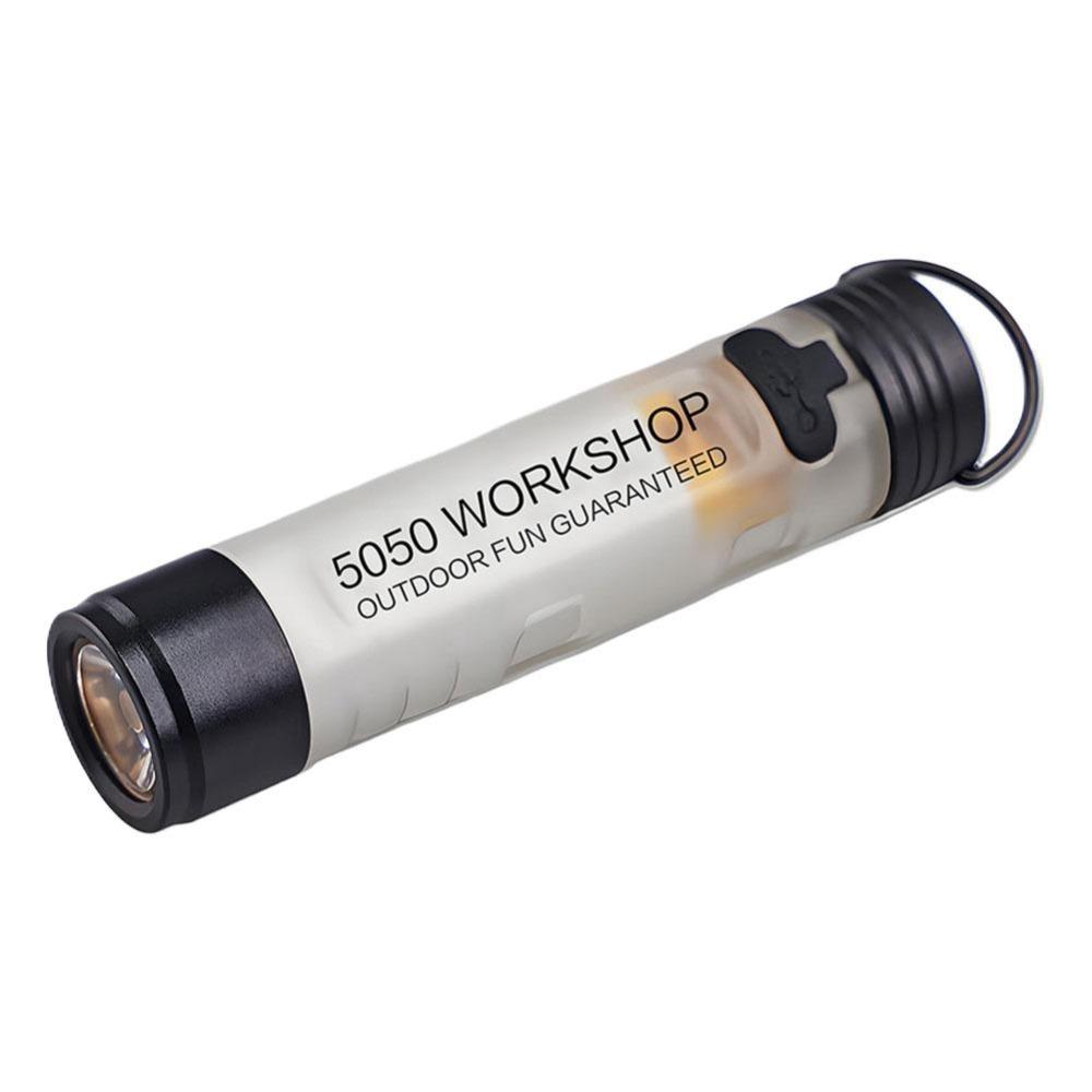 Strong Light Pocket Mini Flashlight Long Endurance Alloy LED Flashlight Key Clip Light  Night