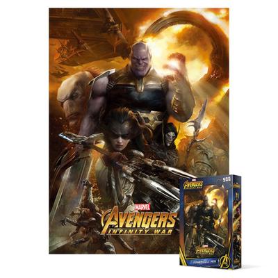Пазл из 500 деталей - Marvel Avengers Infinity War 3, популярная корейская головоломка