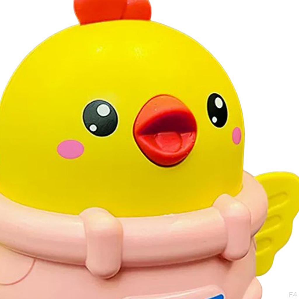 Игрушка Ленивец Космическая Курица Животное для Надавливания Милый Цыпленок Скользящий Забавный для 1-летнего Малыша Игрушки