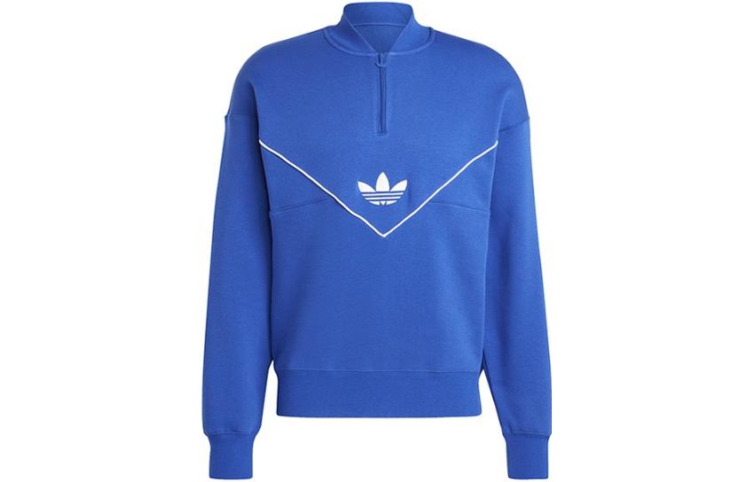 adidas Оригиналы Толстовка Мужская Синяя SS23 HR8941