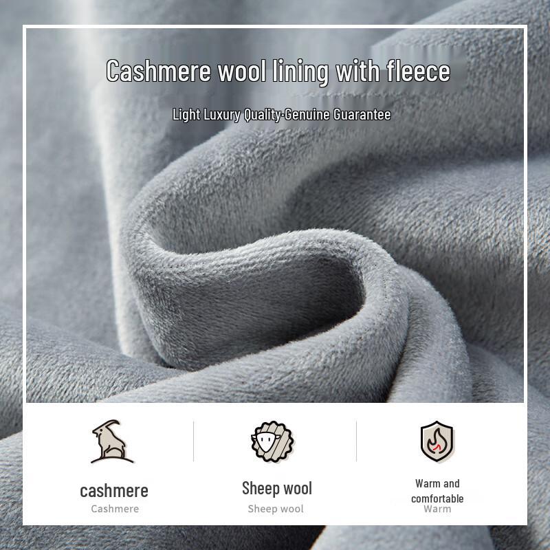 Мужской зимний свитер MONTAGUT из шерсти и кашемира с круглым вырезом