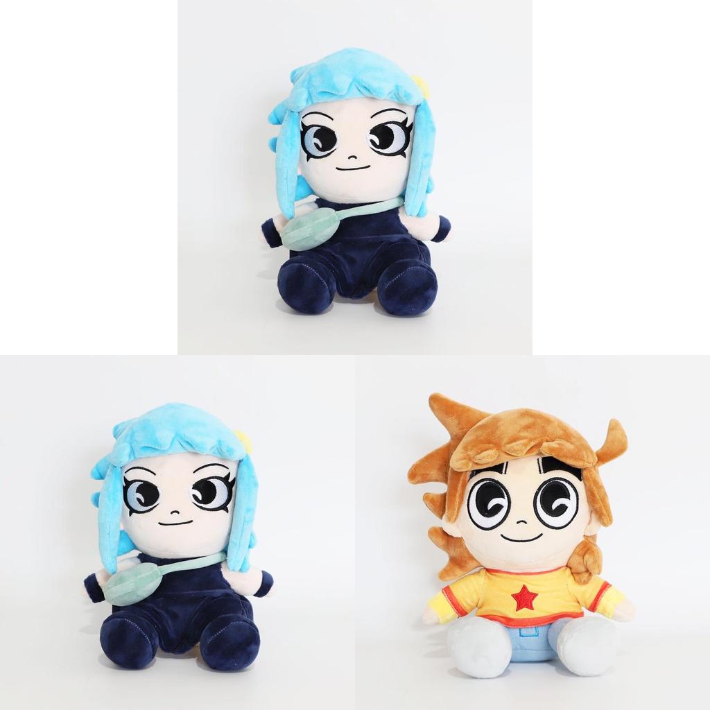 Scott Pilgrim Plush Doll Water Crystal Soft Material With Cartoon Character Design For Fans And Collectors