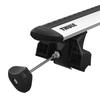 Thule Evo Flash Rail Foot 7106 Прямой багажник на крышу с одним замком Slide Professional Bar 710600 (Совместимость с Square Wing/Evo)