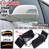 LED Dynamic Turn Signal Indicator Light Blinker Lamp For Honda CRV CR-V 2007-2011 Crosstour 2011-2016 Side Rearview Mirror