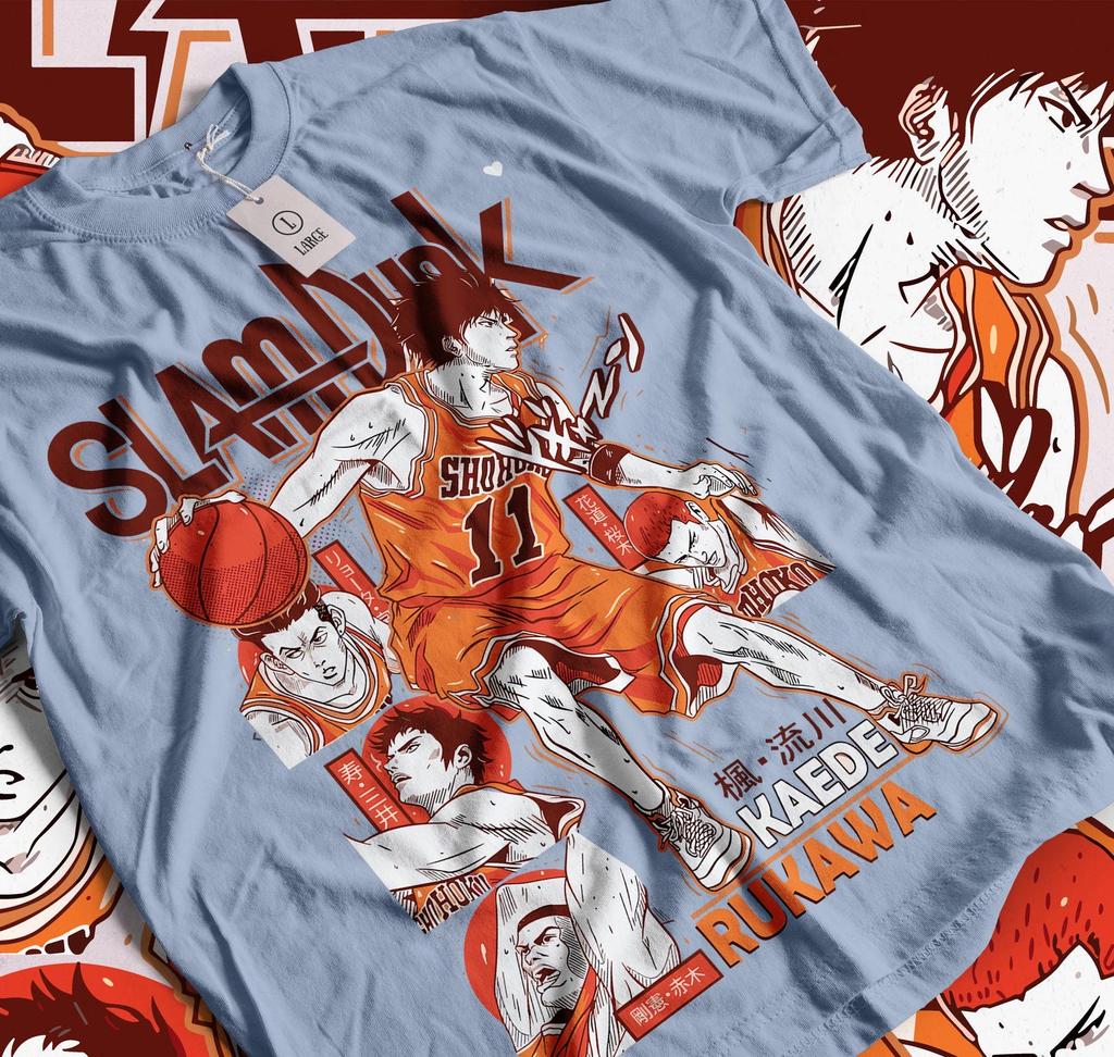 Unisex Tshirt, Sport 90s Anime Lovers, Basketball Anime Tshirt, Otaku Ropa, Graphic Anime Unisex Shirt