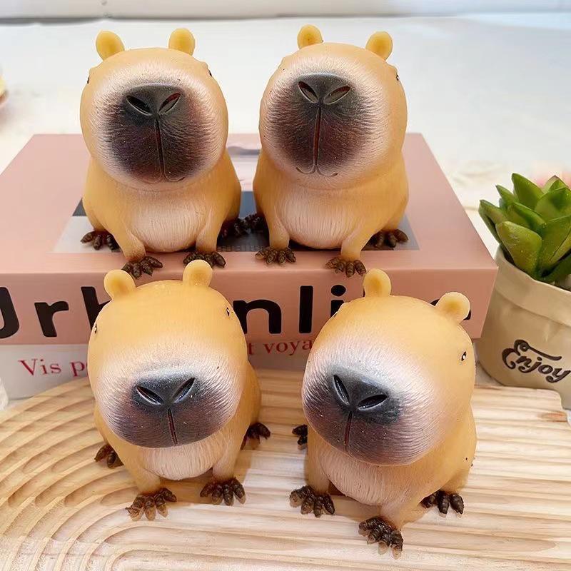 Creative Capybara Squeeze Toy for Stress Relief and Venting, Perfect Prank or Student Gift