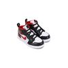 Air Jordan 1 Mid ALT TD Black Gym Red Baby Sneakers White AR6352-122