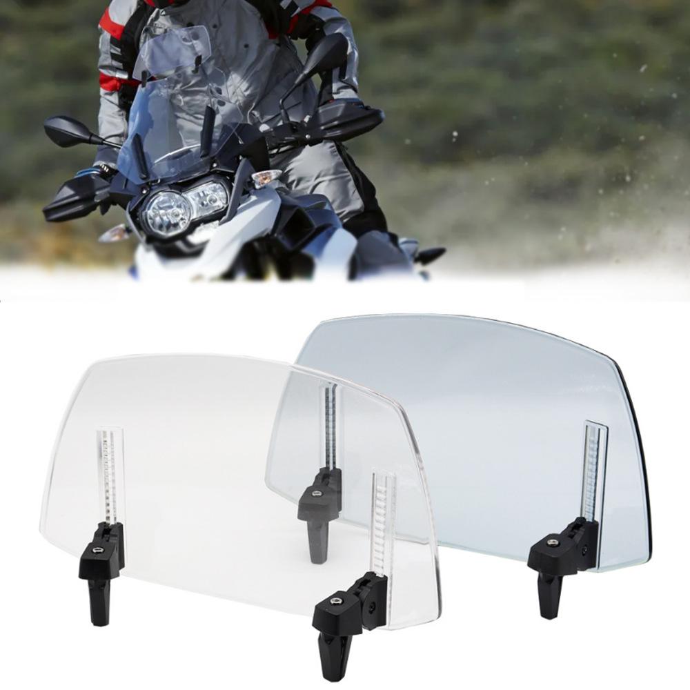 Регулируемое ветровое стекло для мотоциклов Kawasaki, Honda, BMW, Yamaha и Suzuki