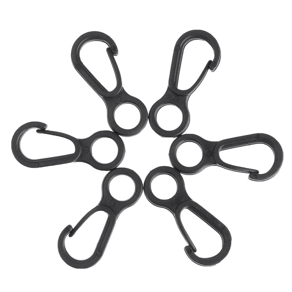 10/50/100 шт. нейлоновые пластиковые маленькие крючки для флагштока с прочными пряжками для рюкзака