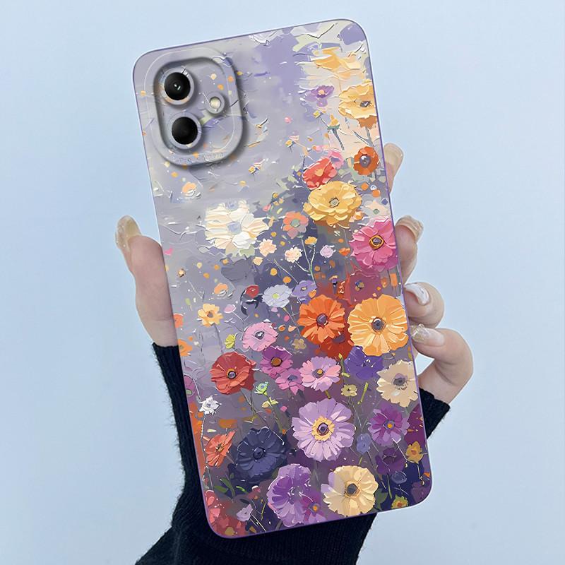 Чехол для Samsung Galaxy A04e A04 4G A04S Милый Панда Милые Девочки Кошки Мягкий Силиконовый Задний Чехол Samsung SM-A042F A045F Чехол для Телефона