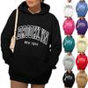 Womens Hoodies Fall Fashion Sweatshirts Printed Casual Long Sleeve Loose Sweatshirt Fall Hoodie Sweatshirt