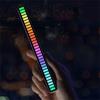Звуковая активируемая подсветка, 32-битная световая панель RGB со звуковым управлением, красочная перезаряжаемая светодиодная подсветка, активируемая голосом световая панель RGB