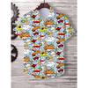 Hawaiian Men's Shirt for Men Short Sleeve Trendy Pattern 3D Print Tops Fashion Streetwear Summer Casual Graphic Tees