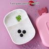 Lunch Box Durable Cartoon Design Bento Box Leak-Proof Double-layer Insulation Food Container for Kids Adults