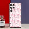 Пудели мультяшные Девчачий Милый Чехол-Фонда Для Samsung Galaxy S25 Ultra S9 S10 S20 S22 Plus S21 FE S23 S24 Ultra Чехол для Телефона
