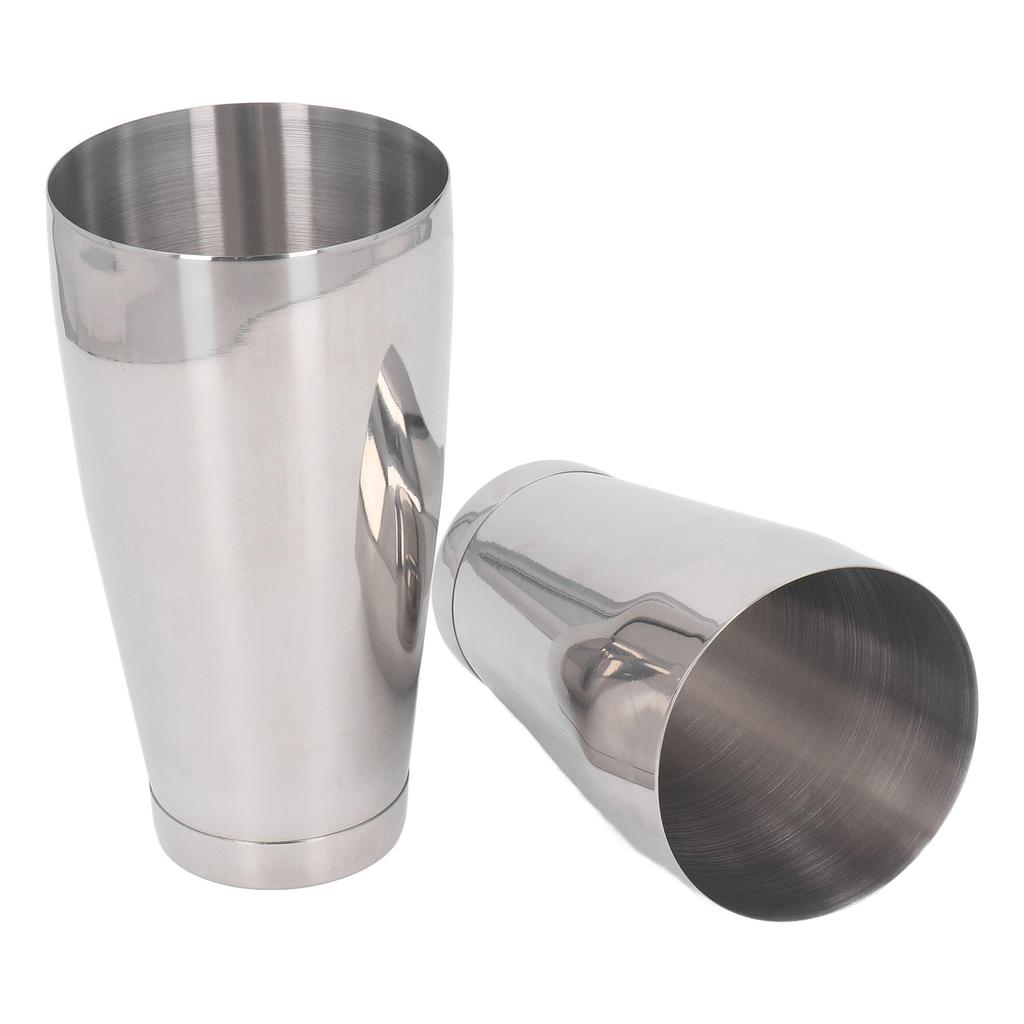 Cocktail Shaker Stainless Steel Martini Drink Mixer Basic Tools Shake Metal Can for Bartenders