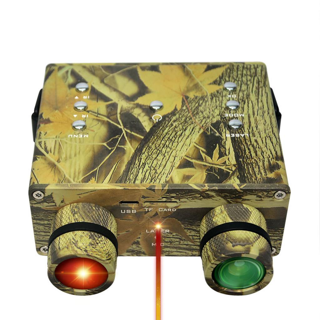 4K Night Vision Goggles High Clear 3000m Low Light 500-600m Full Dark 3-Inch IPS Display Black Silve