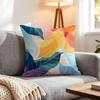 Plant Artistic Leaves Cushion Cover 1Pcs Decorative Covers Soft Cushion Case For Sofa Couch Decor 40X40 45X45 Pillowcases