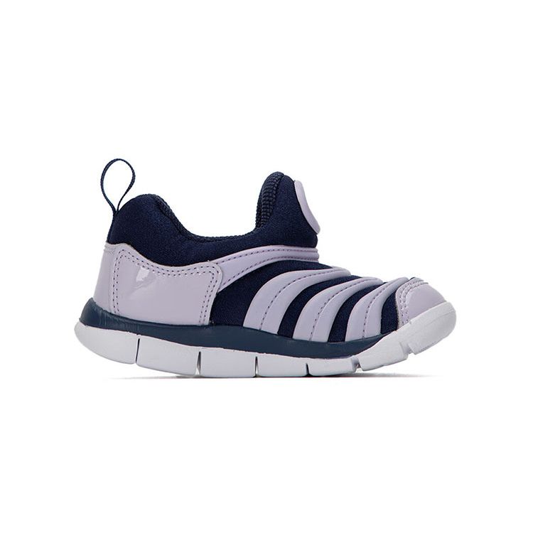 Nike Dynamo Free Comfortable Durable Breathable Low-Top Sports Casual Shoes Baby Sneaker Green Purple 343938-439