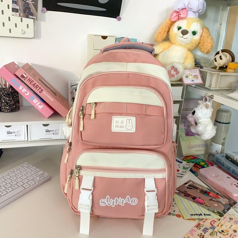 Рюкзак Узор Буква Большой Вместимости Сумка для Путешествий на Открытом Воздухе Школьный Рюкзак Студенческий