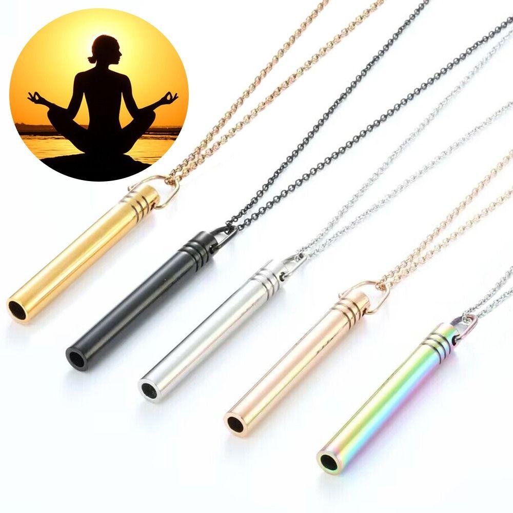 Ожерелье для облегчения тревоги и осознанного дыхания Ожерелье для облегчения тревоги Йога Спорт