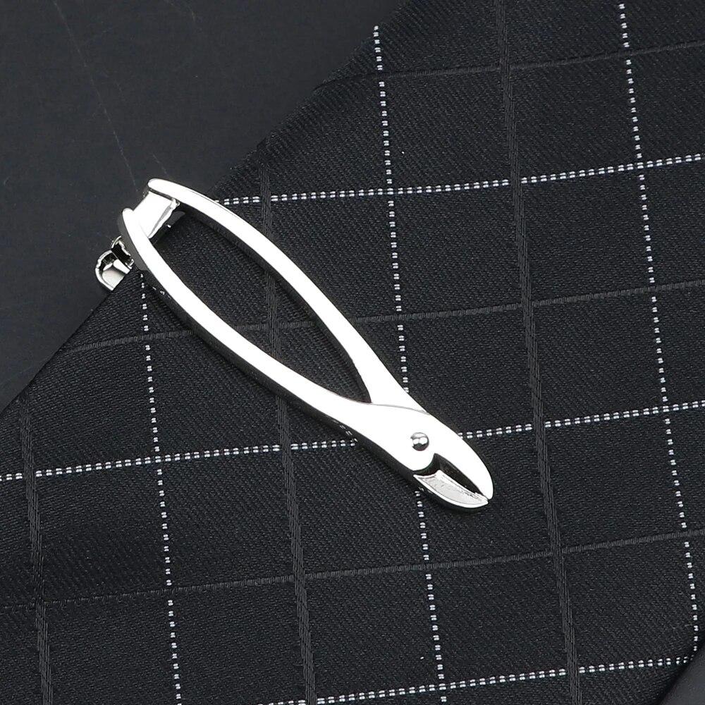 Мужская уникальная свадебная застежка для галстука, модная булавка из сплава, металлический зажим для галстука