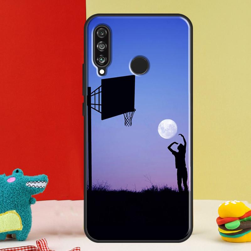 Спортивный чехол для баскетбола для Huawei Nova 12i 12s 11i 5T 9 10 SE Y91 Y90 Y60 Y70 Y72 Y61 P60 Pro P20 P40 P30 Lite