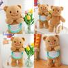 Bear Butter Plush Stuffed Animal Toy Cute Soft Fill Doll Children Holiday Gift