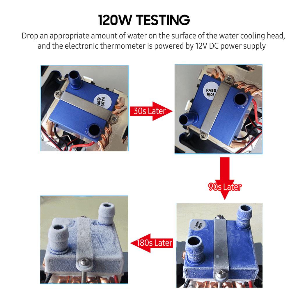 Полупроводниковый холодильный охладитель для аквариума высокой мощности, 180 Вт, 12 В, охлаждающая вода для холодильника