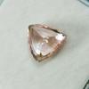 Natural Padparadscha Sapphire 7 Carat Trillion Cut   Loose Gemstone