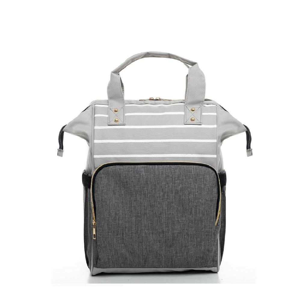 Рюкзак для ухода за ребенком для мамы с бутылочкой-термосом, металлическая коляска с защитой от жидкости, с вешалкой