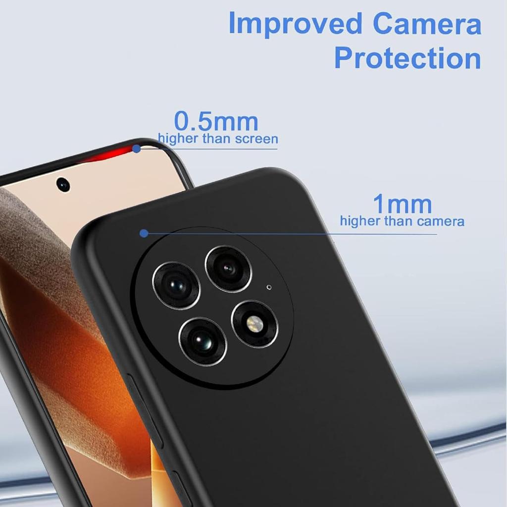 Flexible Liquid Silicone TPU Case For OnePlus 13 13R One Plus 12 12R Protective Cover Bumper Fundas Coque Capa