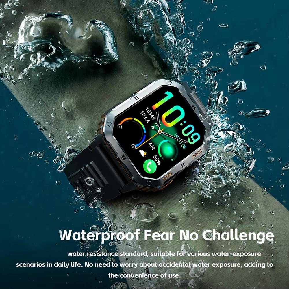 2025 New 1000mAh Battery, High-Definition AMOLED Screen, IP68 Waterproof And Bluetooth Call Are Suitable For Android Smartwatches