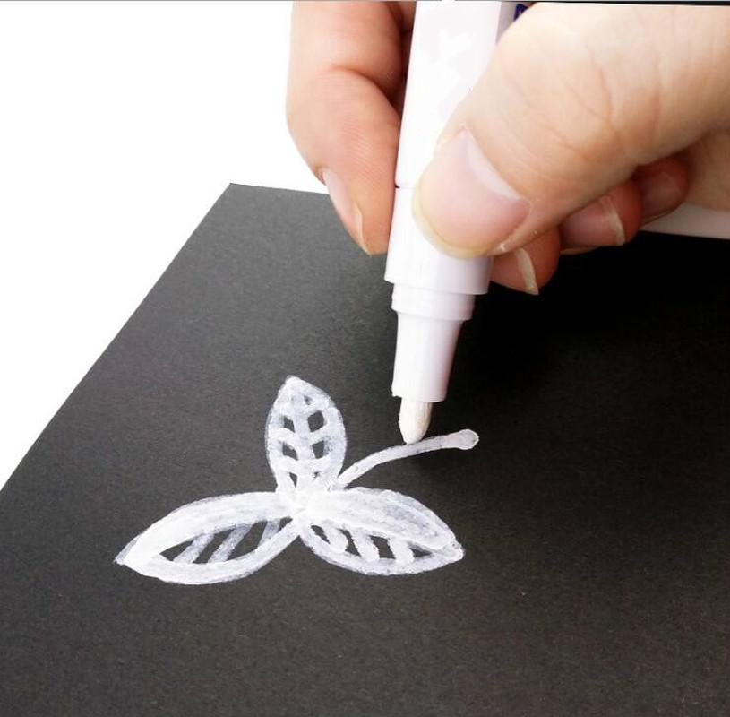 1 шт. Белая водонепроницаемая резиновая перманентная краска маркер ручка для автомобильных шин протектор экологическая покраска шин