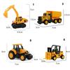 Toy Car Christmas Classic Diecast Truck Model  Engineering  Construction Toys Alloy Dump-car
