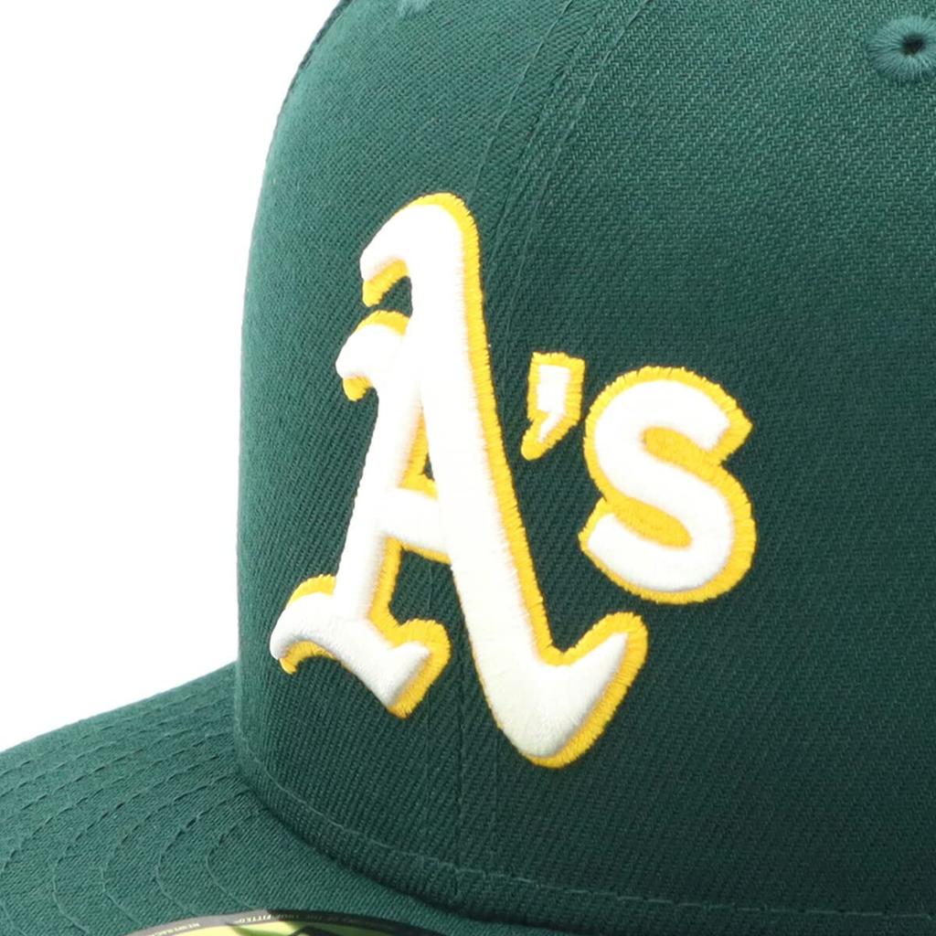 Кепка Authentic с плоским козырьком MLB 7 ACPERF OAKATH RD 25J [New Era] OAK/Road 5/8