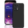 Protective Case - E.F.CONNECTION - OPPO Find X5 Pro - Soft Silicone - Shockproof - Black