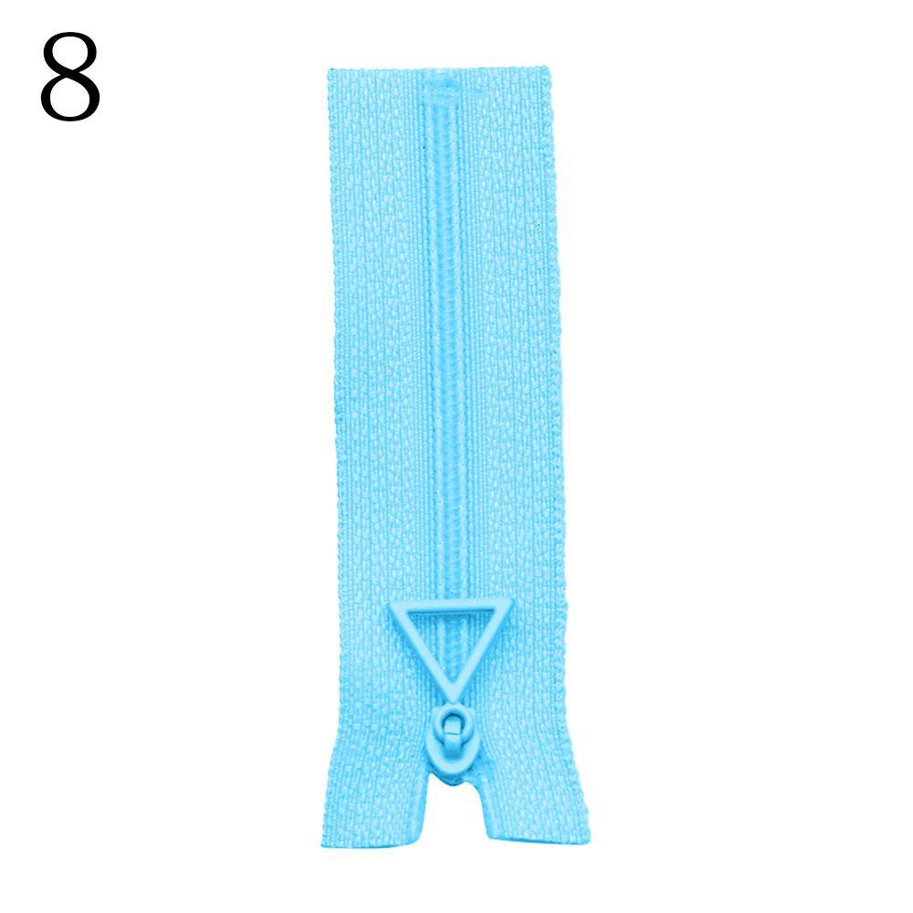 Clothes Accessory Handmade Sewing Scrapbooking Garment Applique Mini Zipper Doll Clothing Zippers