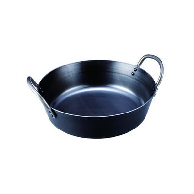 Kanda Kanda Iron 33 см Made in Tempura Commercial 002175 Кастрюля, фритюрница, железная, (6,5 л), Япония, жареный во фритюре горшок, горшок, темпура, использование,