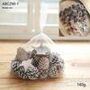 Natural Pine Cones, Logs, and Dried Fruits - Christmas Atmosphere Decoration Supplies