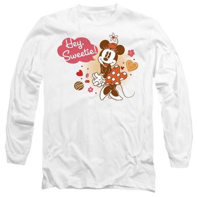 Disney Унисекс для взрослых Привет, дорогая! Винтажная футболка ко Дню святого Валентина с Минни Маус