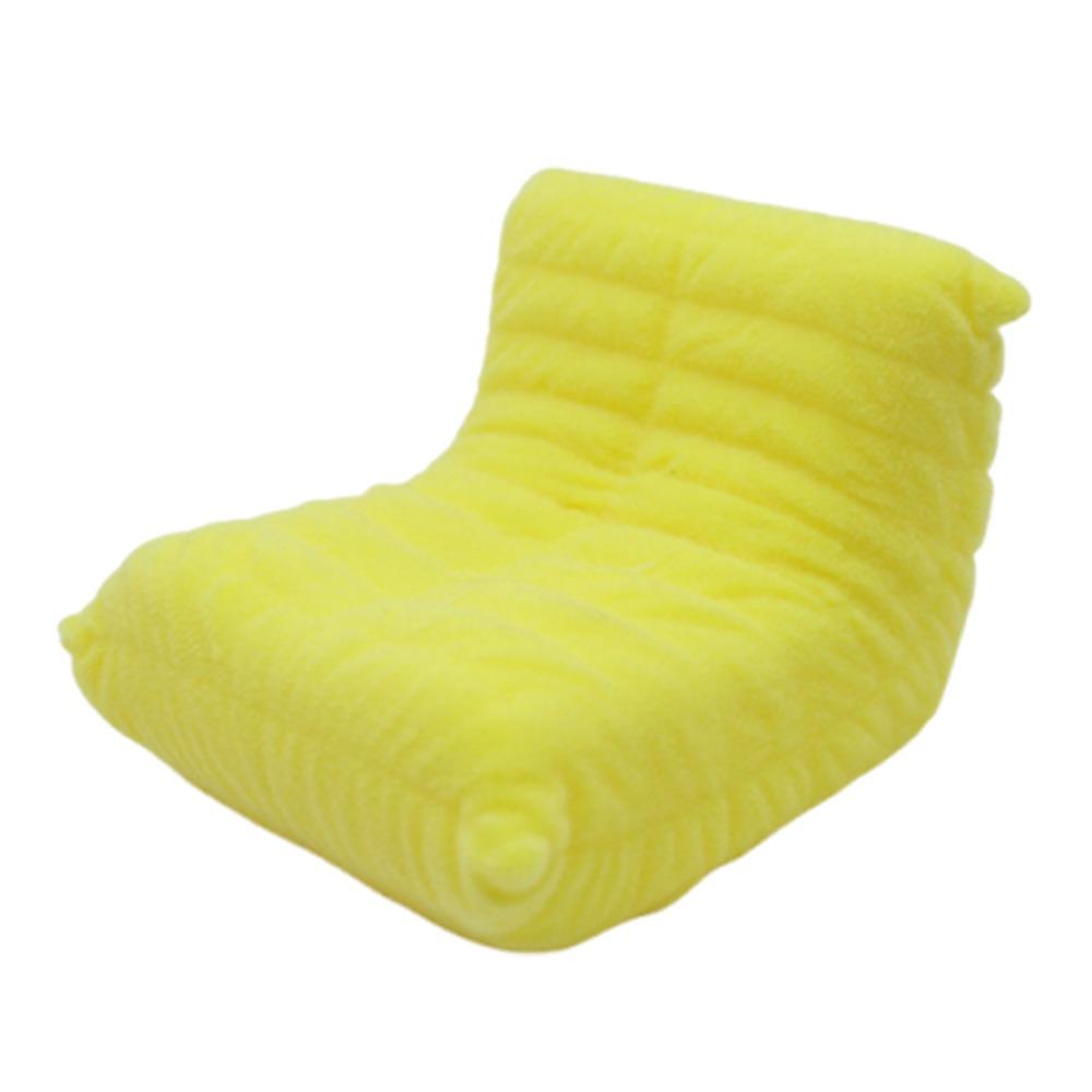 Flocking Dollhouse Accessories 1:12 Mini Lazy Sofa Doll House Accessories