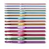 Size 1/8/14/22/24Pcs Different Aluminum Crochet Hooks Needles Colored Set 2-5.5mm Tools
