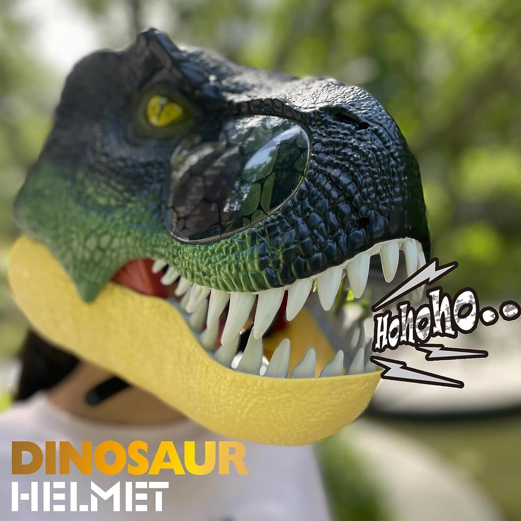 Хэллоуин Косплей Маска Динозавра Жесткий Пластик Движущаяся Челюсть Раптор 3D Маска Динозавра Лучшие Подарки Для Вечеринки Маскарад Для Детей