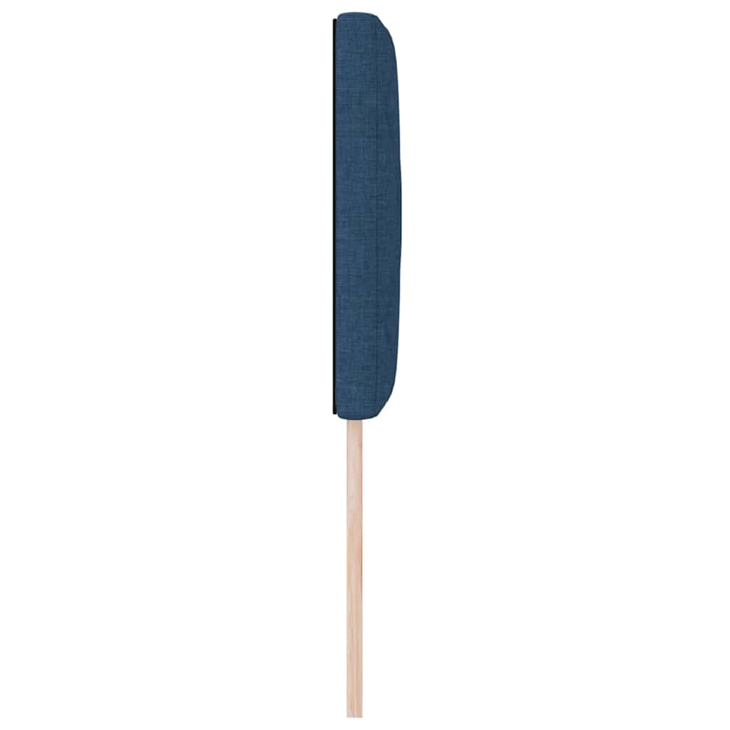 Headboard Blue 80 cm Fabric