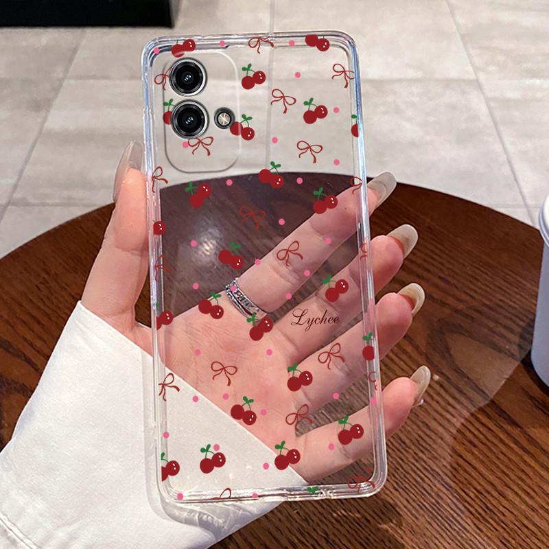 Гелевый чехол для Motorola Moto G stylus 5G 2023 2024 Прозрачный силиконовый мягкий ТПУ задняя крышка Милый кот Кролик Сердце Защитный чехол